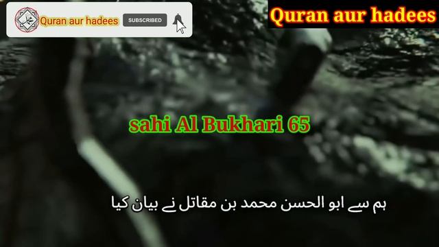 Sahih Bukhari Hadees No 64 65 in Urdu | Hadis Nabvi Saw | Dar ...