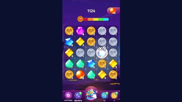 Gem Planet Merge- Puzzle Mobile Game | Gameplay Android & Apk смотреть онлайн