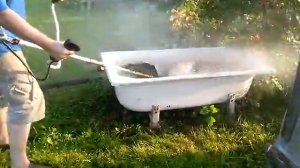 КАК БЫСТРО ОТМЫТЬ ТРИММЕР ОТ ТРАВЫ | HOW TO QUICKLY WASH THE GRASS TRIMMER