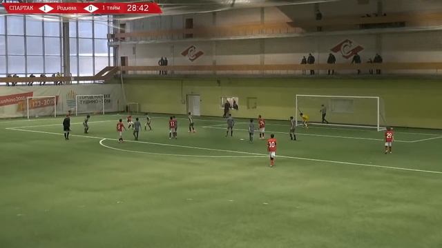 "Спартак" - "Родина" (команды 2008 г. р.) смотреть онлайн