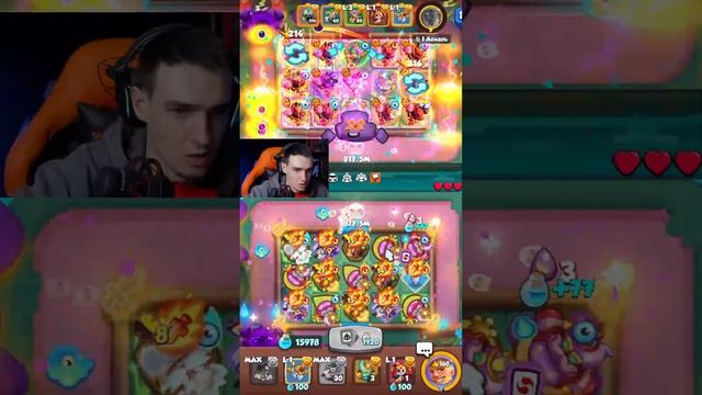 RUSH ROYALE 24.1 | ПУШИМ КУБКИ | РАШ РОЯЛЬ | PVP/ОБЩЕНИЕ #shorts смотреть онлайн