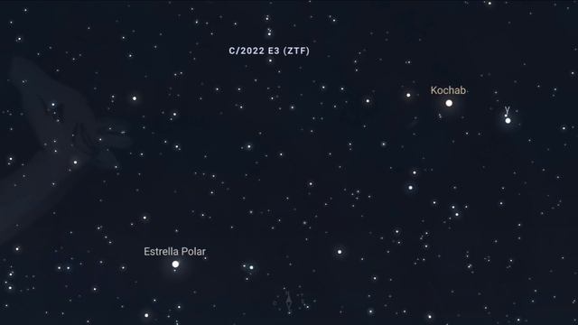 Cometa C2022 E3 ZTF Observación y fotos súper zoom