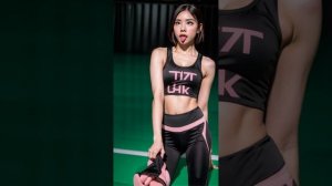 エクササイズ　アヘ顔 【AI写真集】ジム / gym / exercise　/  AI Art / 【AI Look Book】ahegao