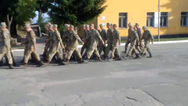 Армейская кричалка ,