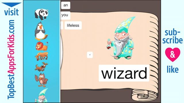 Word Creativity Kit App - Creative writing tool for kids (Demo) смотреть онлайн