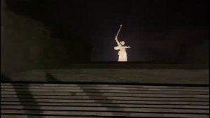 Мамаев курган. Вечер. Волгоград!  "Родина - мать зовет!"