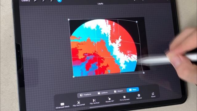 PLANET DIGITAL ART - On Ipad Pro M1 in Procreate app - Illustration DRAWING #TutorialArt TUTORIAL