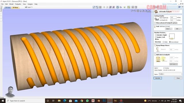 How to Create a Spiral Column in Aspire (Aspire Lecture 34 ) by M. Farrukh Nadeem | CAD CAD Gateway смотреть онлайн