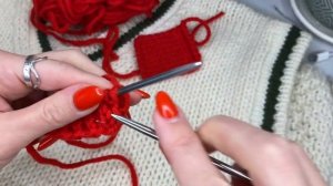 Введение в вязание. Резинка спицами. Учимся вязать самую обычную резинку 1 на 1.