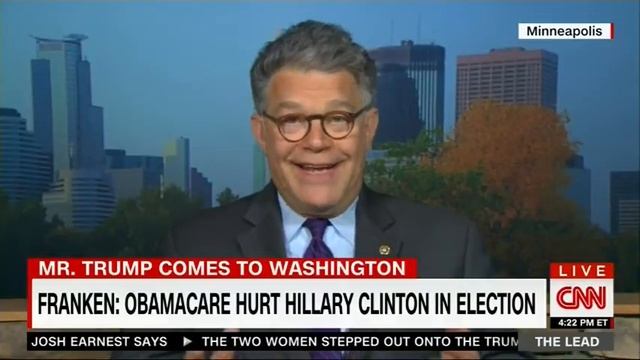 AL FRANKEN FULL INTERVIEW WITH JAKE TAPPER (11/10/2016) смотреть онлайн