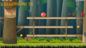 Red Ball Красный Шар 4v2 Густой лес 2 серия развивающий мультфильм для детей