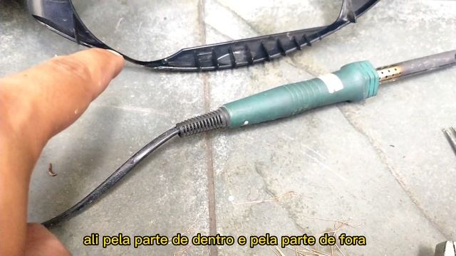 MOLDURA QUEBRADA DA COMET GTR? - VAMOS REPARAR! смотреть онлайн