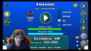 Dolphy страдает на Firework. Победа близка.#dolphyтысможешь #dolphy #geometrydash