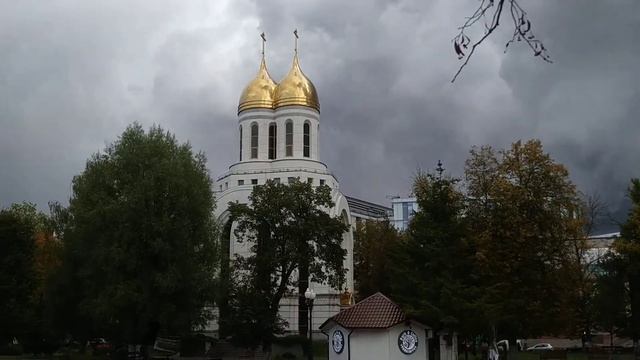 Небо в Калининграде 19.10.2020 смотреть онлайн