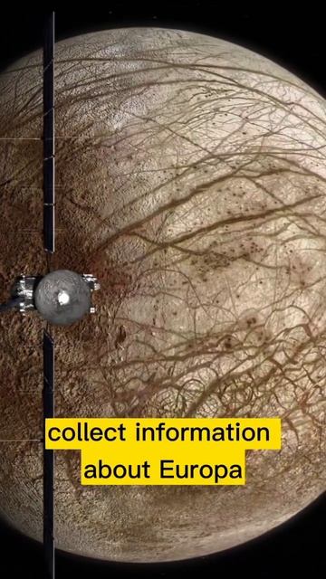 Europa Clipper, a mission to Jupiter's icy moon. #shorts #nasa #facts