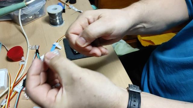 RGB LED Letters All Finished  ElEGOO Neptune 4 plus WS2812B and ESP32 WLED