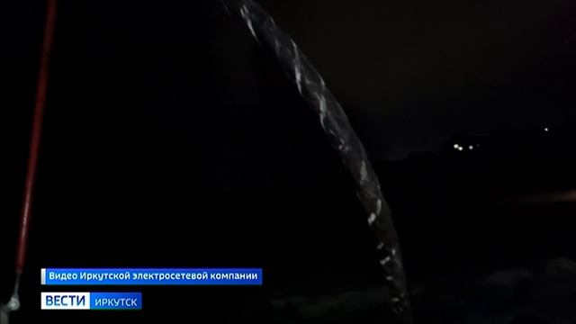 Электроснабжение на 20 улицах с селе Мамоны Иркутского района восстановили