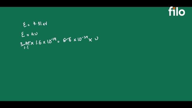 Find the frequency of Photon | Dual Nature Of Radiation and Matter | Filo