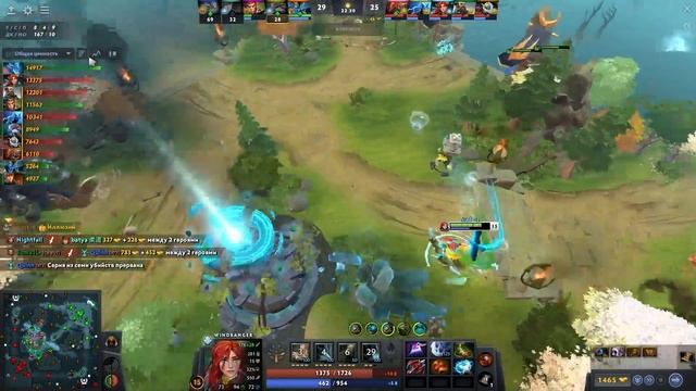 ЕСЛИ ХОЧЕШЬ УНИЧТОЖИТЬ ЛИНИЮ ПИКАЙ ЕЁ! | Nightfall Windranger | Очень активная игра смотреть онлайн