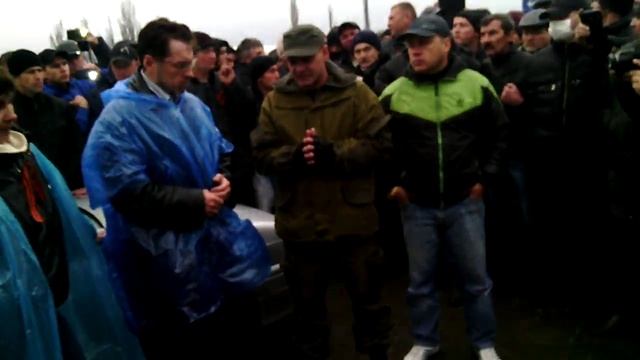 Дьяковский перекрёсток 13.04.2014, Блокировка Вооруженных сил Хунты под Антрацитом часть 5