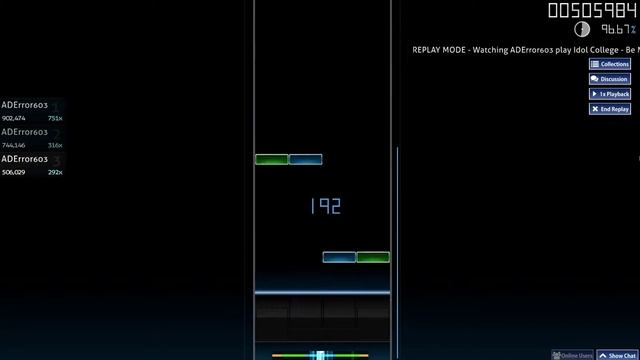 [osu!mania] Be My Zombie [4K HD Neptune] 96% S Pass NEW TOP PP смотреть онлайн