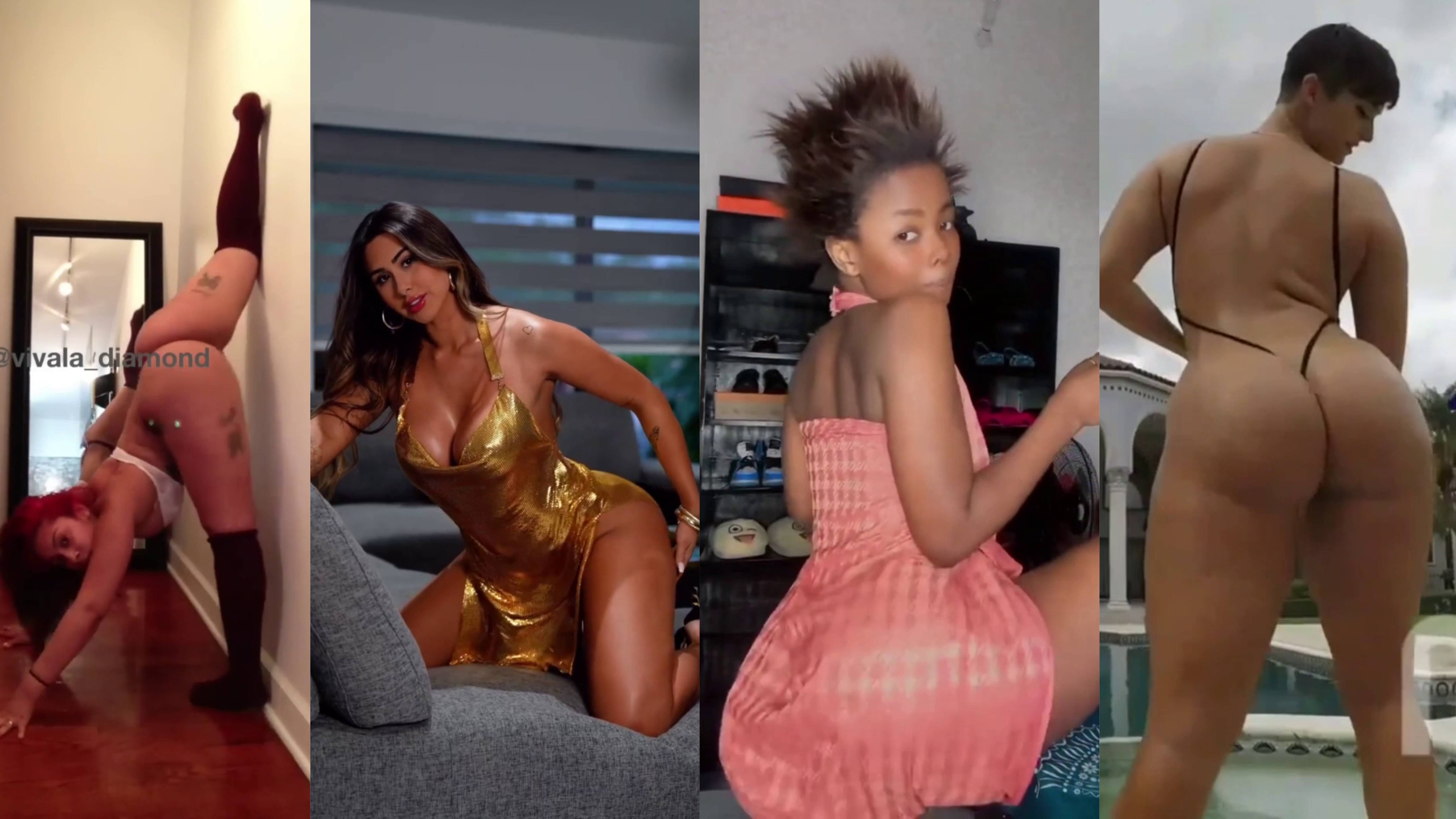 TWERK COMPILATION 54 - Big bank tiktok challenge ❤️ClipchampGirls 2025