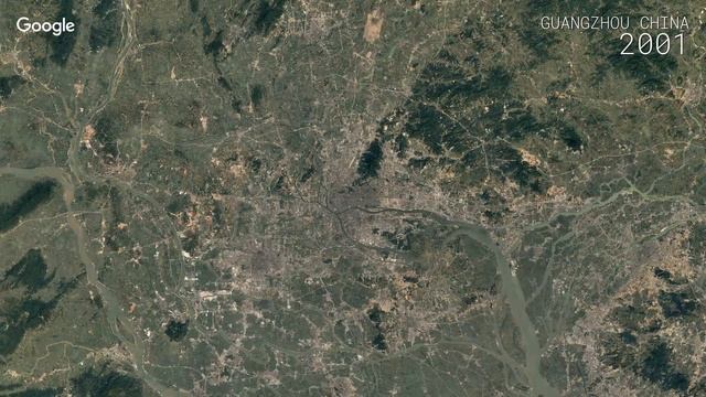 Google Timelapse: Guangzhou, China смотреть онлайн