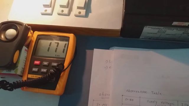 Autotransformer dimmer Practical