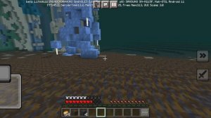 я попал на нептун в minecraft pe