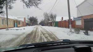 Зима посетила наши края. г. Ейск 2025