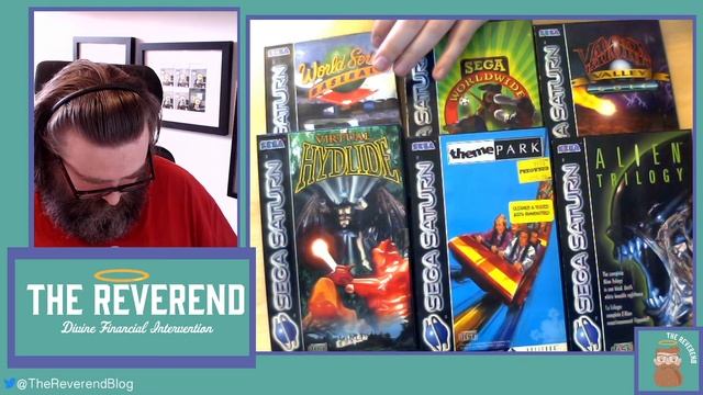 Sega Saturn Unboxing смотреть онлайн