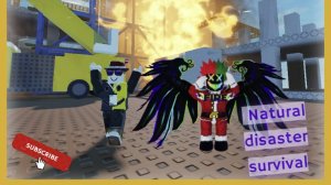 Играем в Natural disasters survival с 321SuperBoy123!