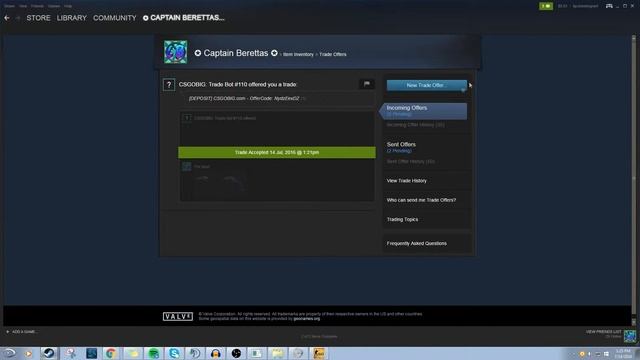 CSGO - Gambling: Ez 2x $1100 coinflip wins!