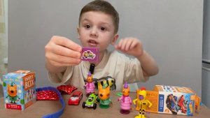 Распаковка коробочек “Три кота" и “Hot Wheels”