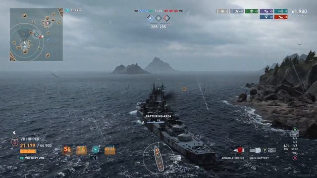 Neptune - Agile Radar Build 3400XP (World of Warships: Legends Xbox Series X 4K) смотреть онлайн