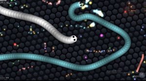 Самый большой червь в slither.io