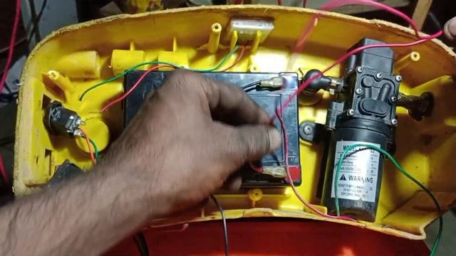 agriculture battery spray pump wiring diagram & repair बॅटरी स्प्रे पंप वायरिंग रिपेअर spray pump смотреть онлайн