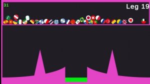 50 Countries Marble Race League Season 34 Day 8/10 Marble Race in Algodoo