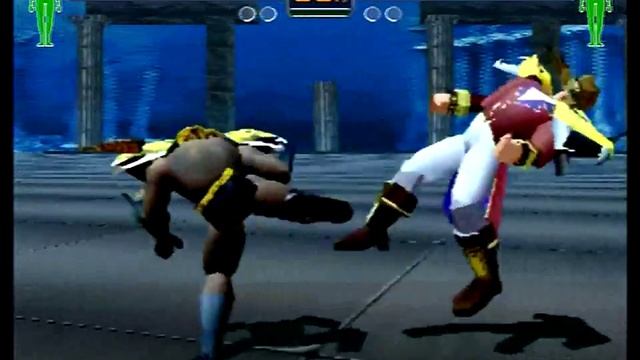Fighters Megamix (Sega Saturn) 1P Mode as B.M. смотреть онлайн
