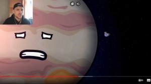 YUWNEE смотрит Что, если бы ПЛАНЕТЫ были упорядочены по РАЗМЕРУ? (Часть 2) Шаранутый Космос