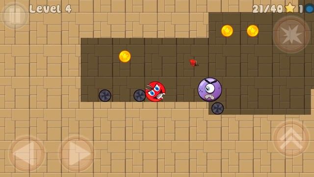 Красный шарик ЛАРИК - в игре про шарик смотреть онлайн