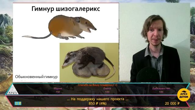 Занятие "Сокровищница неогеновых зверей" кружка "Динозавры и не только" с Ярославом Поповым