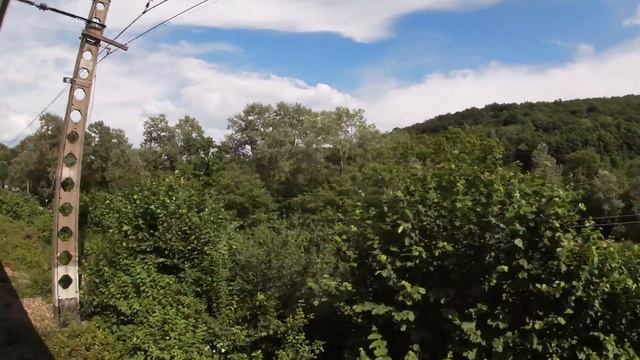 По Туапсинке через ярко-зелёные горы Кавказа. Туапсе - Белореченская. НА ПОЕЗДЕ в Элисту. Часть 2 смотреть онлайн