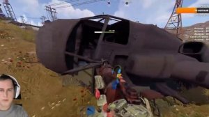 Добыл вертолет в Rust