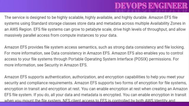 What is EFS on AWS  Amazon EFS