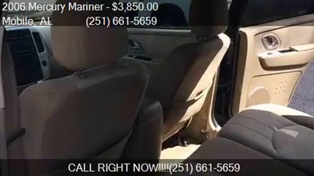 2006 Mercury Mariner Convenience 4dr SUV for sale in Mobile, смотреть онлайн