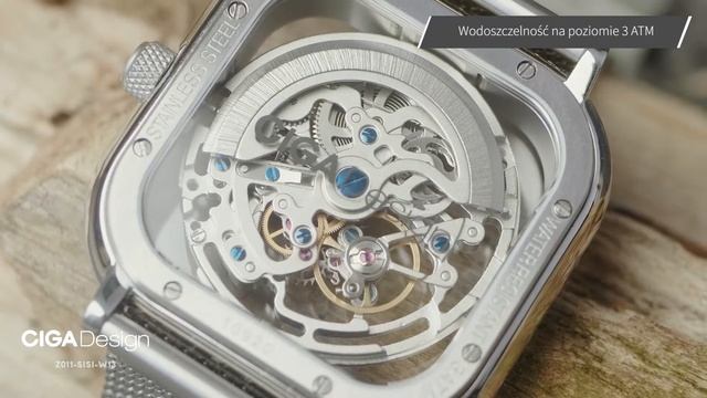 Zegarek Ciga Design Full Hollow Skeleton Z011-SISI-W13 | Zegarownia.pl