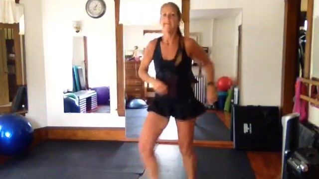 Pon De Replay Zumba routine by Janine Myers смотреть онлайн