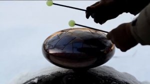 Глюкофон / гармония Ake Bono Соль 30см в диаметре 10 язычков