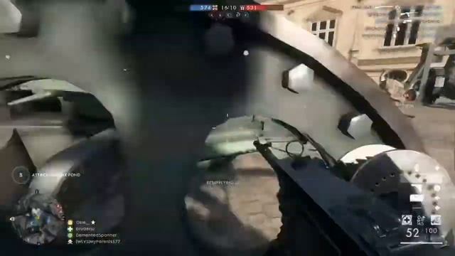 Battlefield 1: MVP - parabellum mg14/17 | BF1 multiplayer gameplay смотреть онлайн